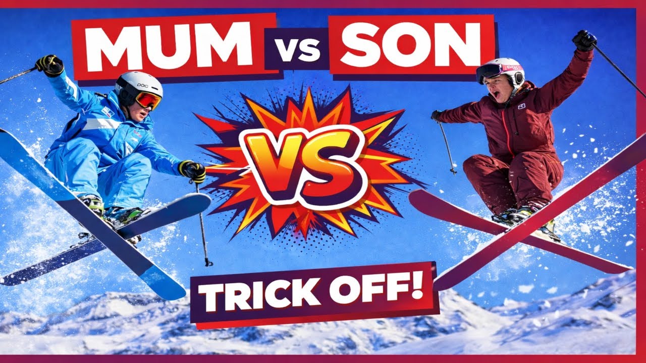 Mum Vs Son Trick Off | TIGNES