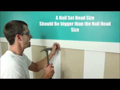 How to Attach Trim to the wall - 4 different ways
