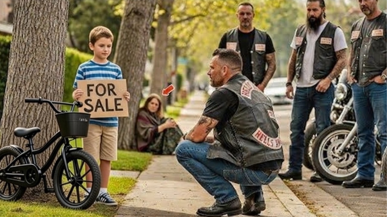 Buy My Bike, Sir  Mommy Hasn’t Eaten in Two Days  the boy said —The Bikers discovers  Who Took Every
