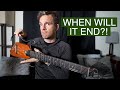 Silent гітара з чохлом та аксесуарами Donner Music HUSH-Ⅰ Silent Guitar Mahogany Sunburst EC1783
