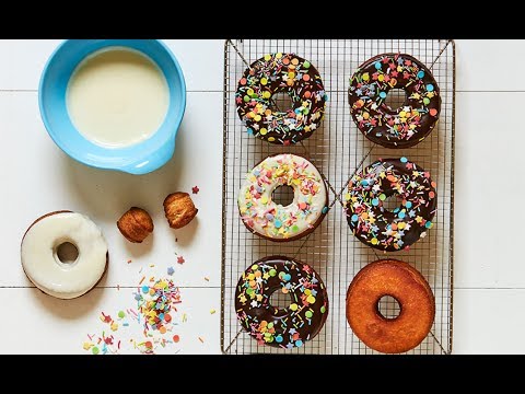 Video: Hytteostdoughnuts Med æbler