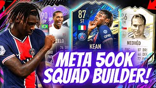 BEST 500K TOTS TEAM FIFA 21 (Increase Your Wins Easily)! | FIFA 21 500K SQUAD BUILDER!