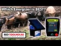 Which TYPE of fence energizer is BEST for pasturing pigs?
