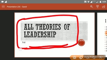 Leadership theories (part 1)
