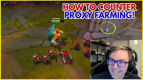 Bausffs Explains How To Counter Play PROXY FARMING | League of Legends Clip