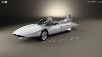 GM Firebird III 1958 3D model by 3DModels.org
