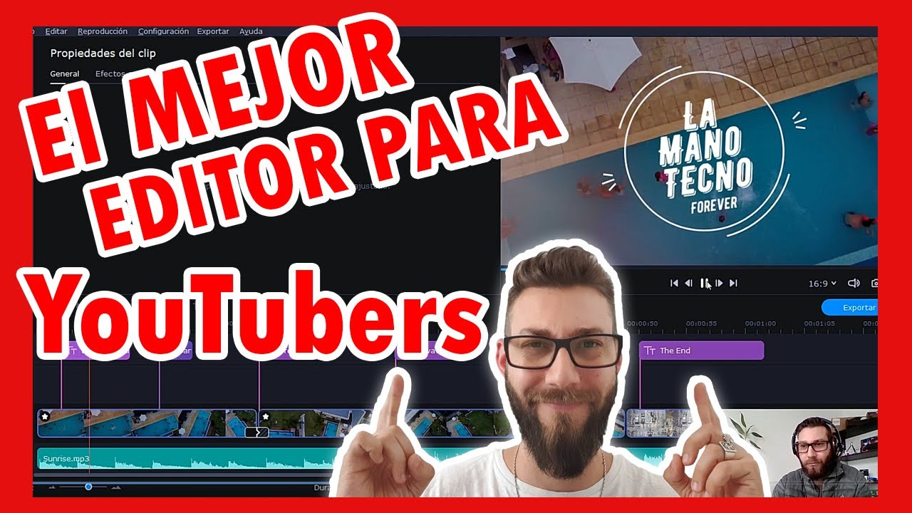 EL MEJOR EDITOR Para YOUTUBERS R PIDO F CIL Edita Como CAMPE N El mejor editor para youtubers r pido f cil edita como campe n