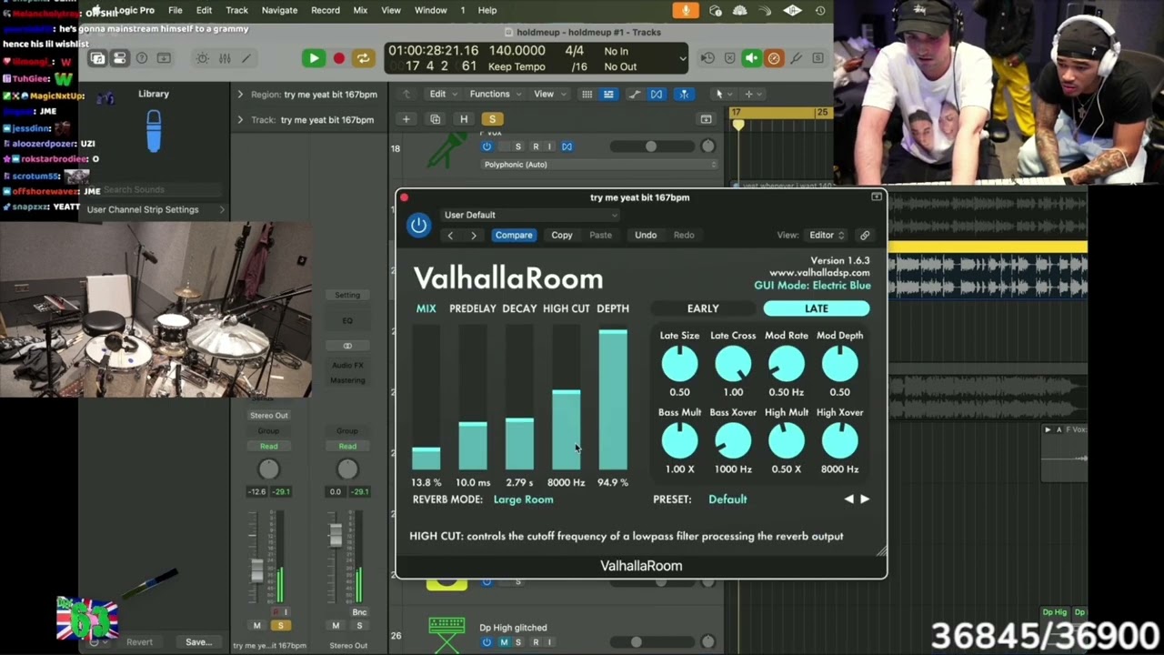 Фредегайн играет сумасшедшие неизданные вокальные партии Йейта, которые ему нужно сэмплировать