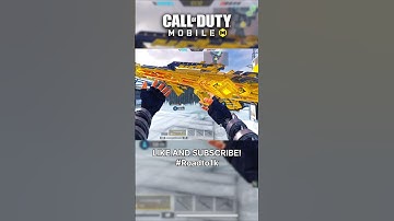 MYTHIC FFAR-1 weapon inspection with golden camo in COD MOBILE!😍 #shorts #shortvideo