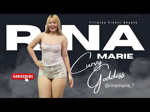 The Curvy Charm of Rina Marie #Curvy #charmingbeauty