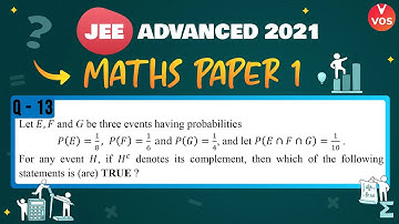 JEE Advanced 2021 Paper 1 Maths Solutions ( Q-13) | JEE Advanced 2021 Solutions | Vedantu