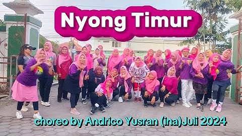 nyong timur line dance choreo Andrico Yusran (ina) Juli 2024