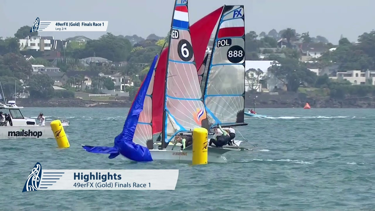 2019 49erFX World Championships - Gold Race 1