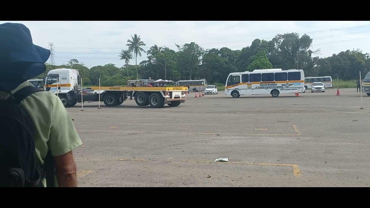 prova de carreta cidade das crianças - reprovação (cnh-E)