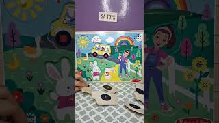 Super fun Ms Rachel wooden puzzle