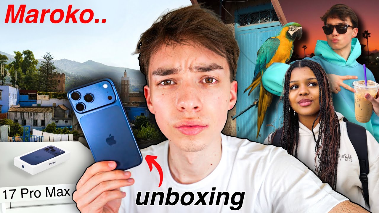 VLOG: Letím fotit do Maroka, iPhone 17 Pro MAX Unboxing, ODHALENÍ KOLEKCE a Moje PRVNÍ fashion show!