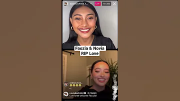 So Exitedd Novia And Faozia Sing RIP Love Together 