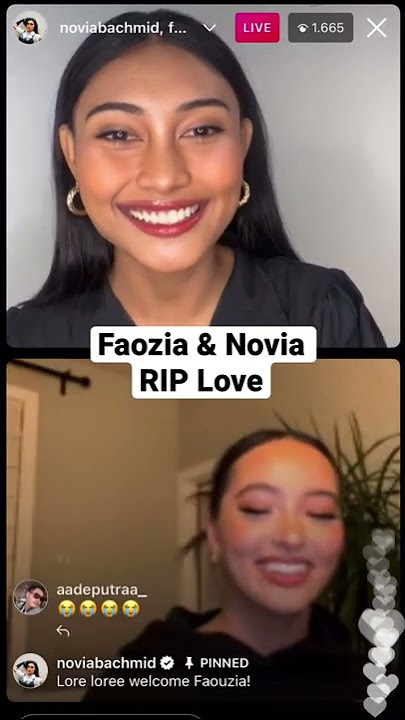 So exitedd, novia and faozia sing RIP Love together