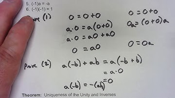 Abstract Algebra 12.2: Ring Properties
