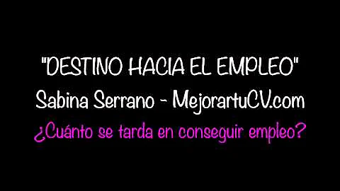 ¿Cuánto se tarda de media en encontrar un nuevo empleo?