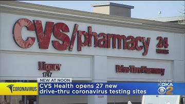 CVS Health Opens 27 New Drive-Thru Coronavirus Testing Sites