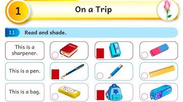 2nd std Mottu English Term 2 unit 1 book back answers/2nd English unit 1 On a Trip workbook answers 