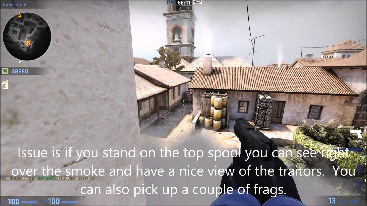 Inferno Top of Coils/Spools Smoke and one way!