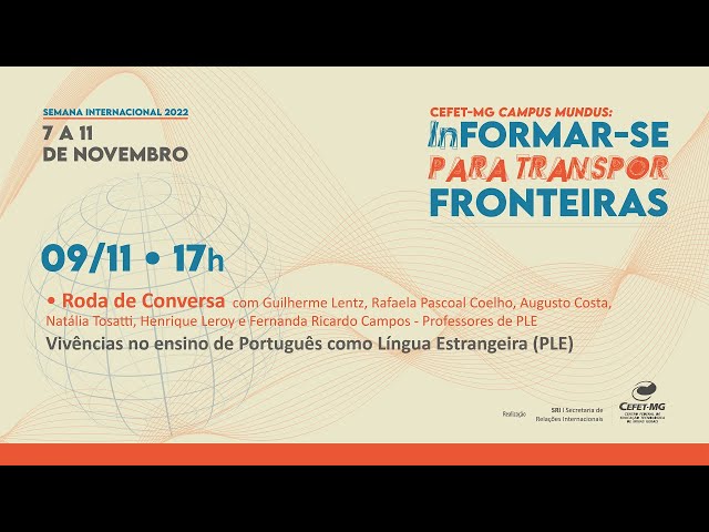 Catálogo de Português como Língua Estrangeira (PLE)