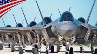 US Military's Largest F-35 Stealth Fighter Jet Deployment Exercise - 米軍史上最大の最新鋭ステルス戦闘機F-35の展開演習