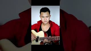 "Shastriya sangeet" in Guitar || Classical in Acoustic #Shorts