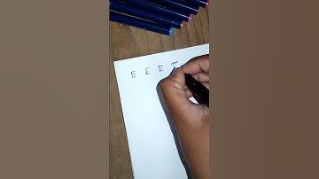 Cursive letters | E in different ways | #cursivewriting