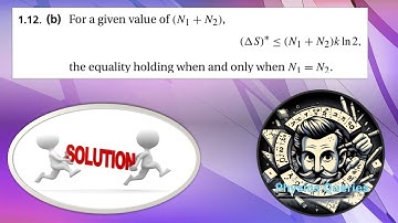 Statistical Mechanics R.K. Pathria problem 1.12 part b Solution