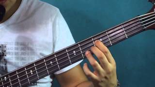 Video thumbnail of "Bajo Electrico Tutorial - Castellano que bueno baila Usted - Oscar de Leon"