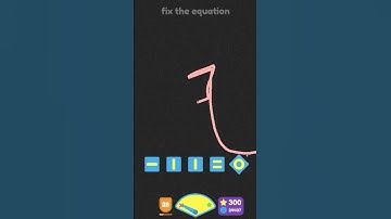 Squiggle Drop - Daily Challenge Solution - Fix the Equation