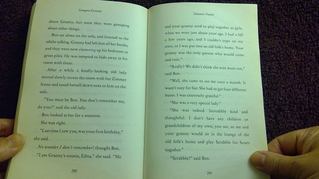 Gangsta Granny Chapter 34 Youtube