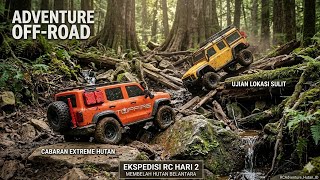 Menjelajah Hutan Belantara Bagian Dua / RC Adventure in the jungle #rcadventure #offroad 