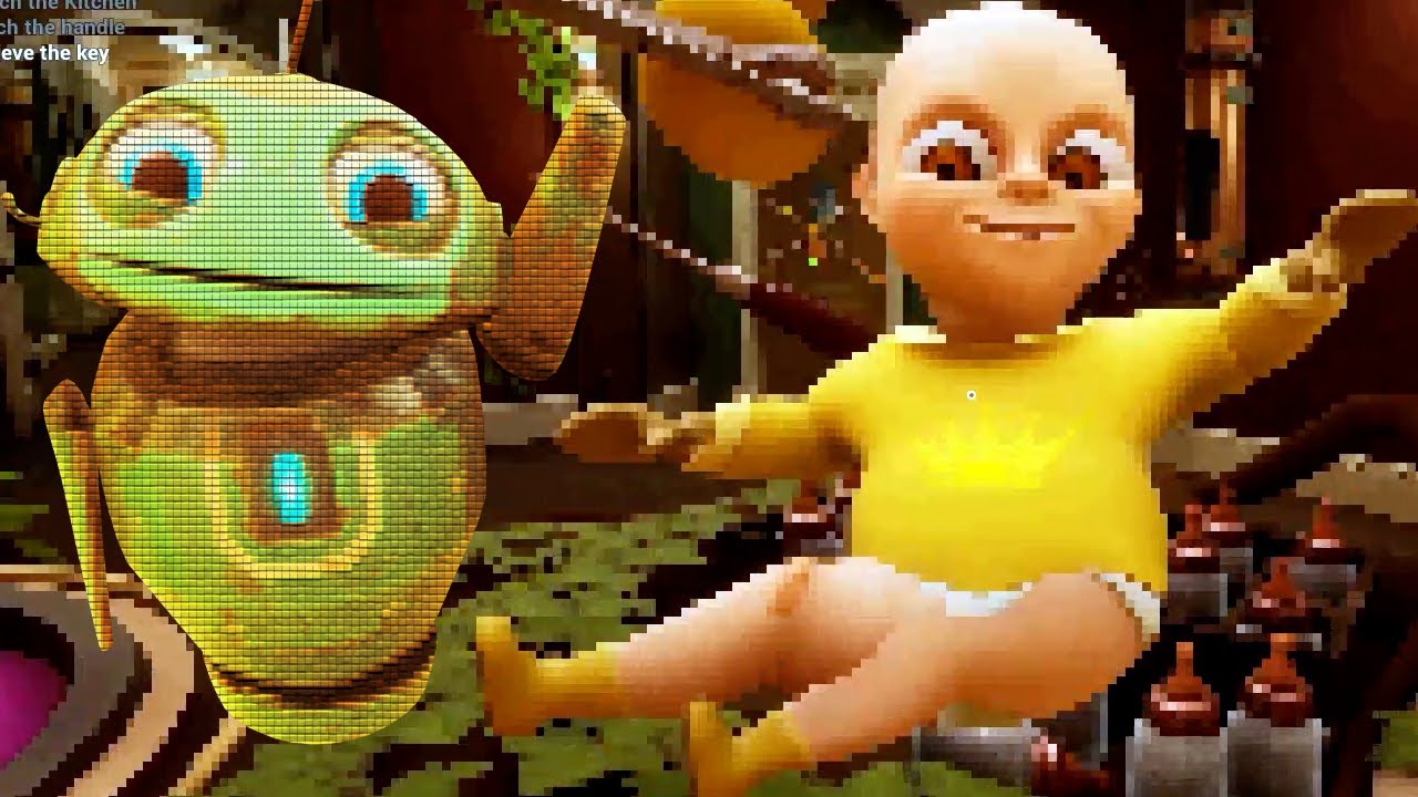 The Baby In Yellow The Black Cat Update Minecraft Full Gameplay