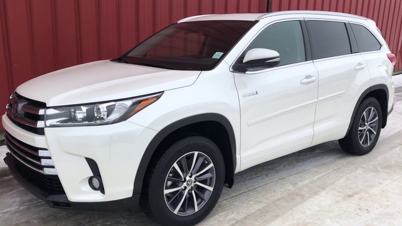 2019 Toyota Highlander Hybrid Xle Review Of Features And Full
