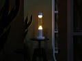 Лава лампа Amperia Slim White Желтая/Прозрачная (39 см)