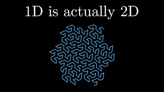 Satisfying Space Filling Curves: 1D Becoming 2D