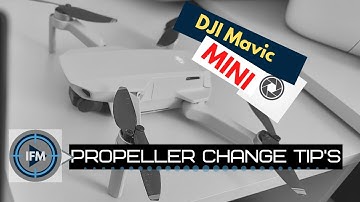 DJI Mavic Mini - Propeller Change