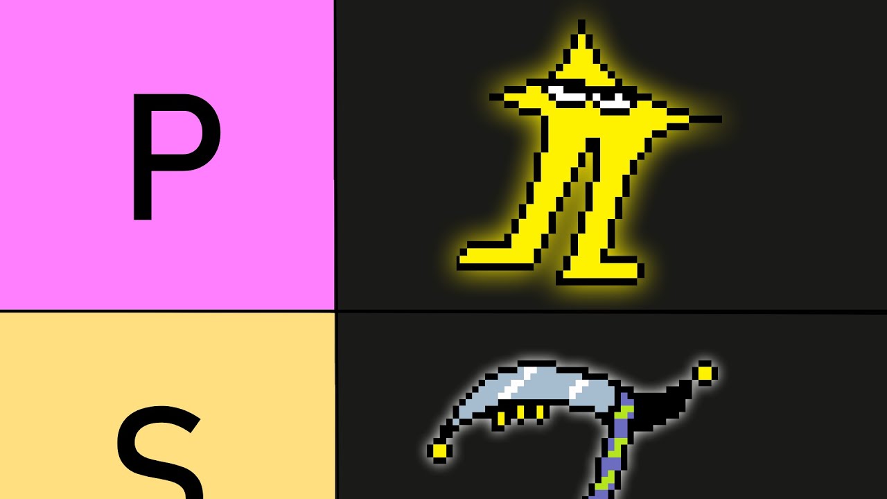 Тирлист ВСЕХ предметов Deltarune [глава 1 и 2]