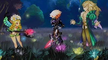 Odin Sphere Leifthrasir- Mercedes vs Oswald, shadow knight and Wagner the dragon