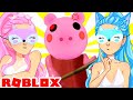 CAN WE ESCAPE PIGGY BLINDFOLDED?... Roblox Piggy