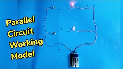 How to make a Parallel Circuit | Working model of Parallel Circuit | Parallel Circuit Project
