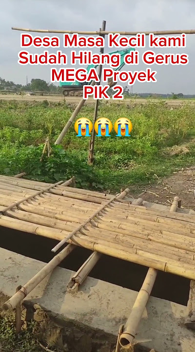 Korban Pembangunan#pembangunan #ujungaspalpondokgede #Desa tidak mampu melawan deruh pembangunan