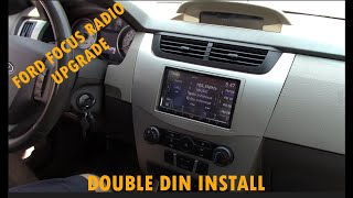 Ford Focus Radio Install - Double Din