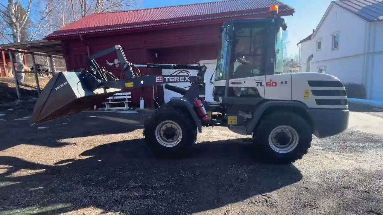 Hjullastare Terex Tl 80 m tillbehör