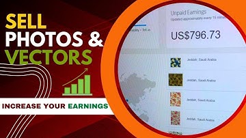 Make $500 by selling Vectors || Increase your stock photograhy earnings || AdobeStock contributor