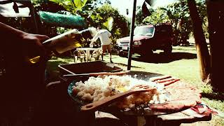 Cooking breakfast at Harangan | Tanay, Rizal